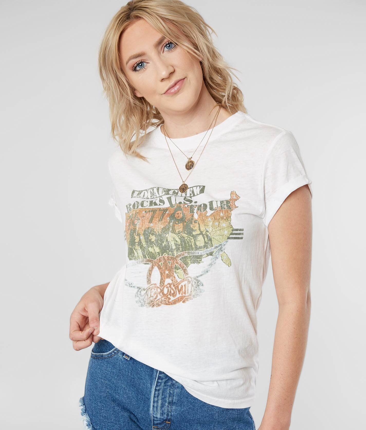 aerosmith shirt womens