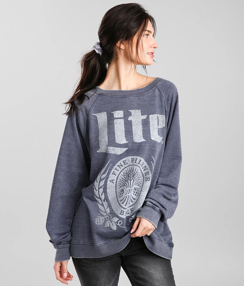 Odd People Miller Lite&#174; Oversized Sweatshirt front view