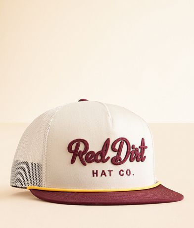 Red Dirt Hat Co. Cowboy Roy Trucker Hat front view