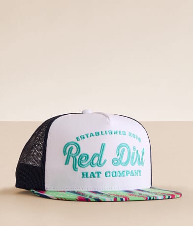 Red Dirt Hat Co. Buckaroo Trucker Hat front view