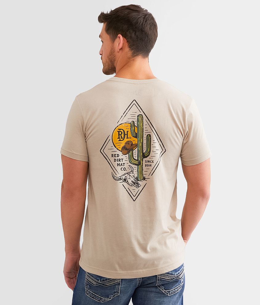 Red Dirt Hat Co. Diamond Cactus T-Shirt