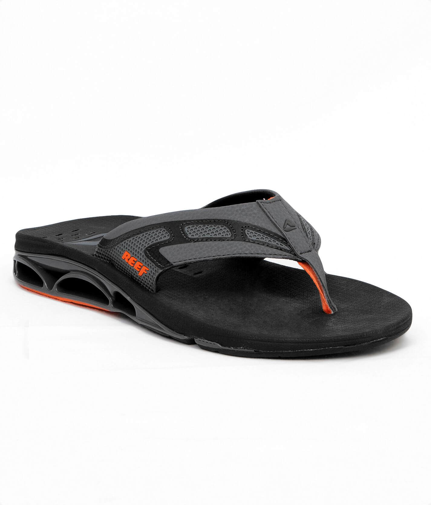 Reef X S 1 Flip - Men's Shoes in Black Orange | Buckle