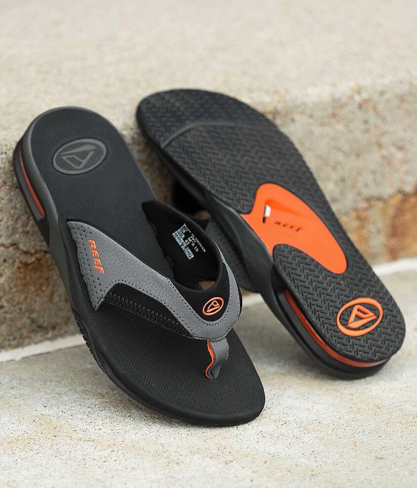 Mens reef fanning flip best sale flops sale