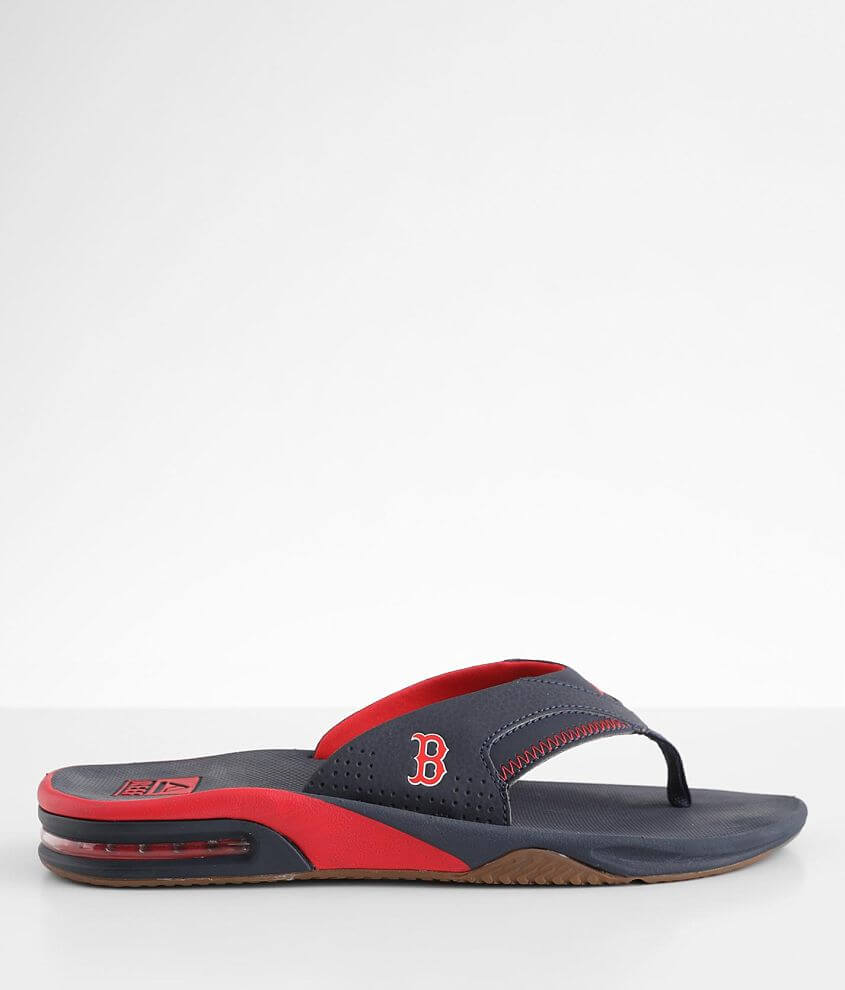 Boston Red Sox REEF Fanning Bottle Opener Sandals