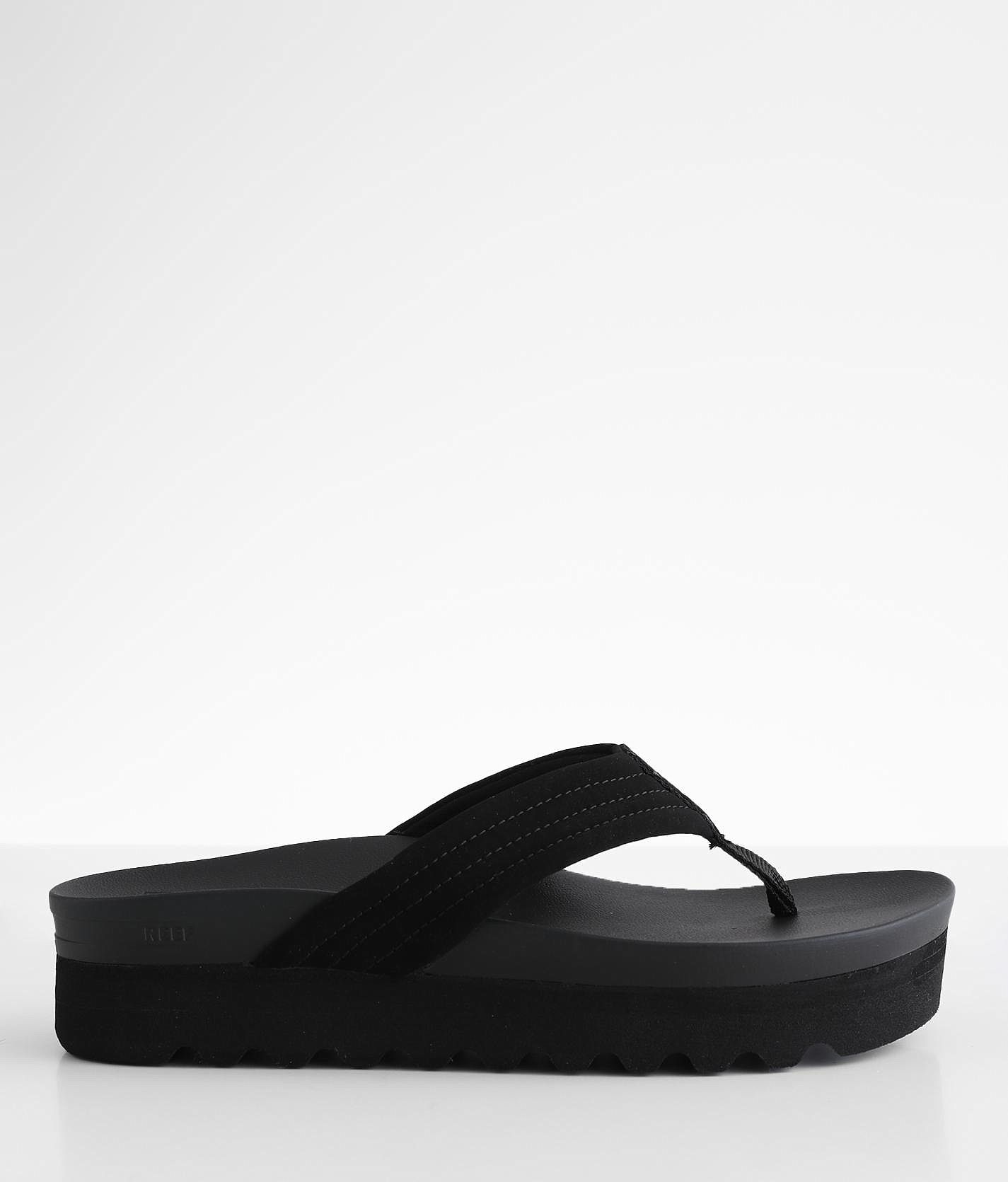 Reef Cushion Shea HI Sandal - Women's Shoes in Black | Buckle