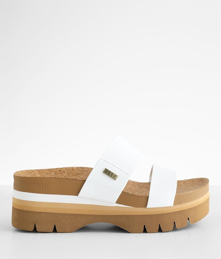 Reef Vista Hi Cushioned Flatform Sandal front view