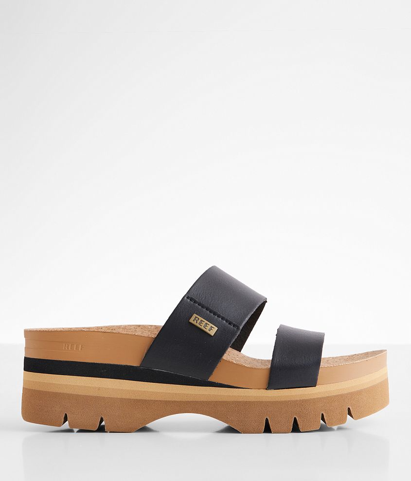 Reef Vista Hi Cushioned Flatform Sandal front view