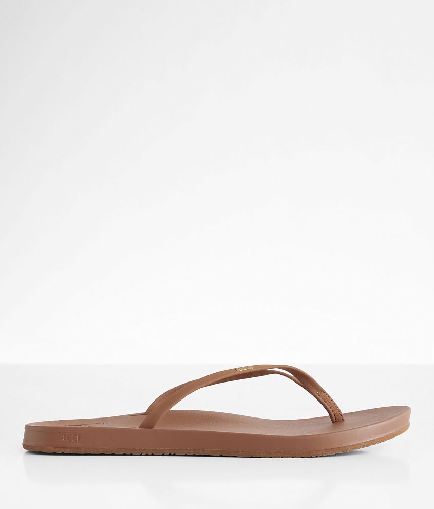 Reef skinny leather flip flops online