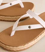 【関税&送料込】Carmens Sandals White Buy Kendall Strings Platform Leather Sandal In White