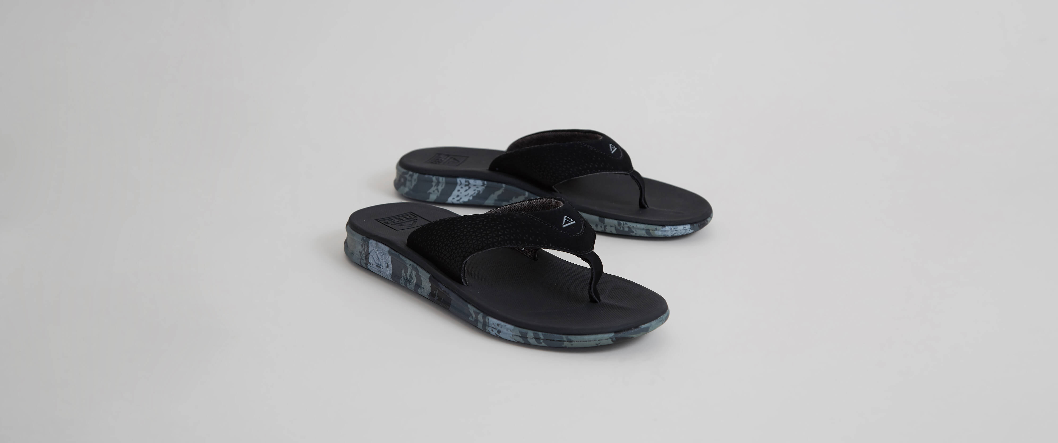 reef camo flip flops