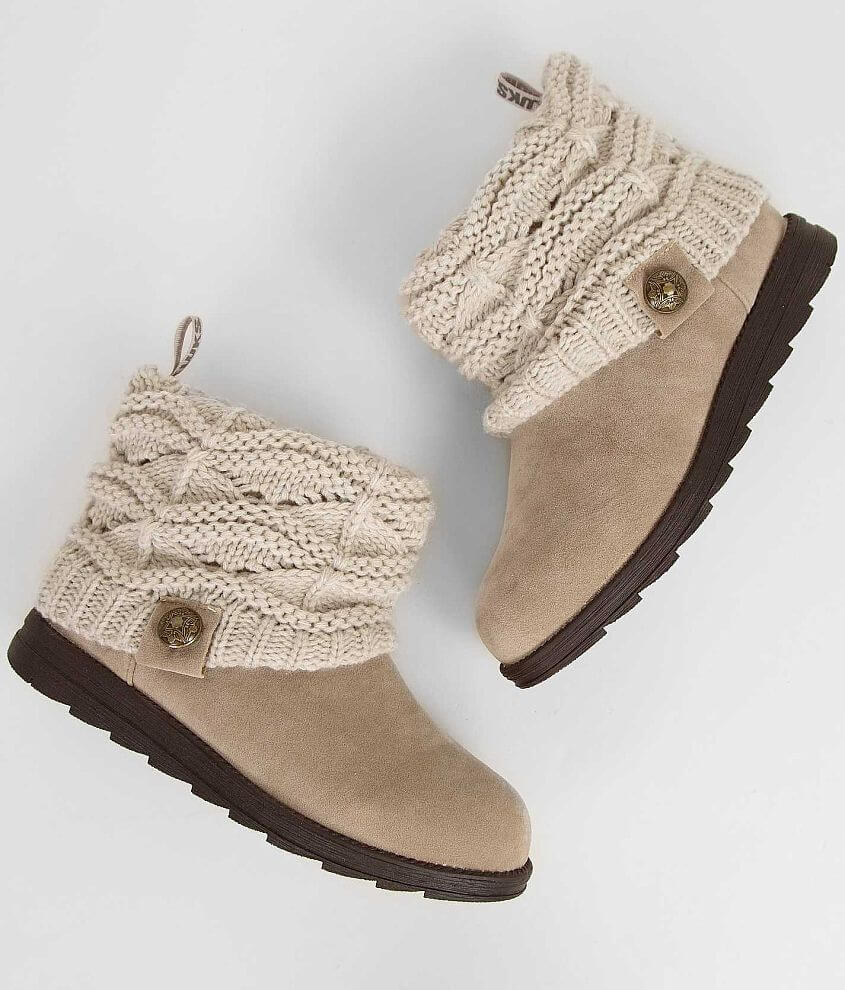 Muk Luks Womens Patti Pull-on Dress Boots