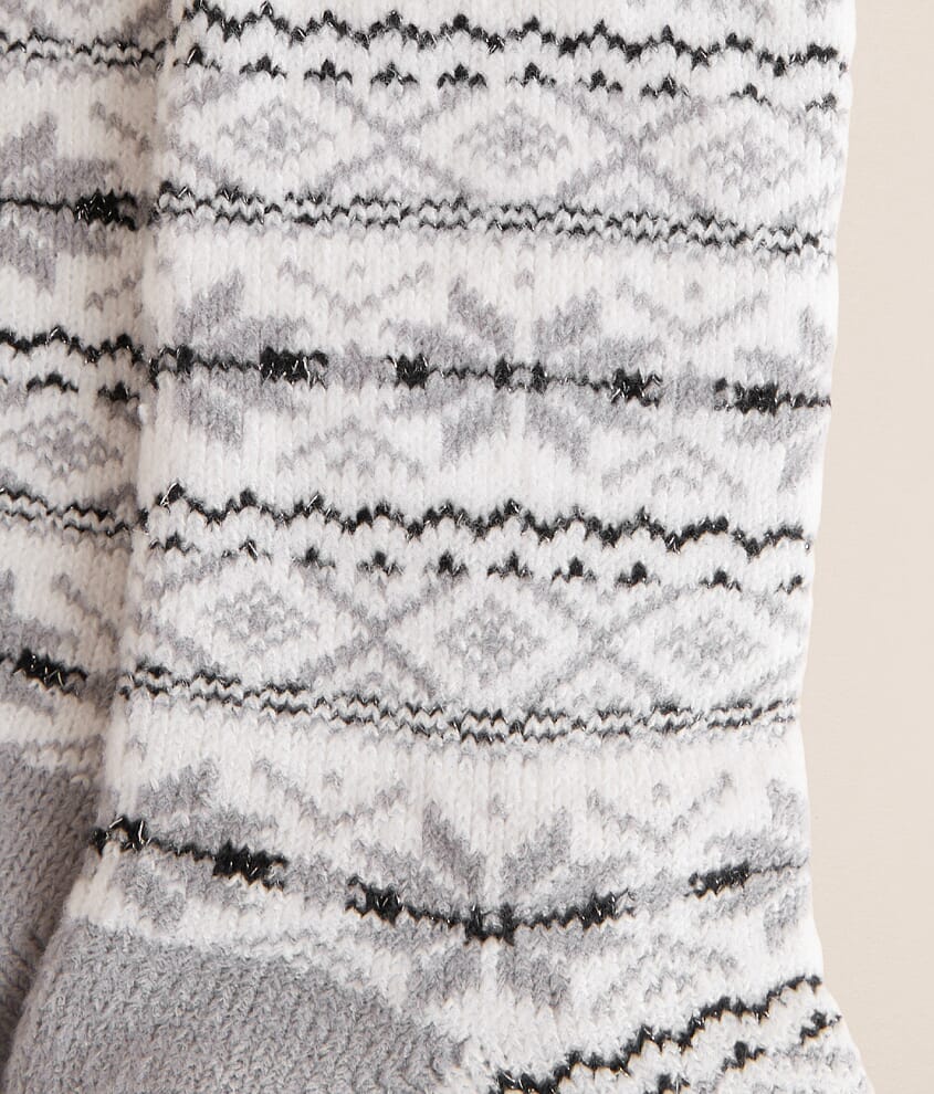 Metallic Chenille Socks