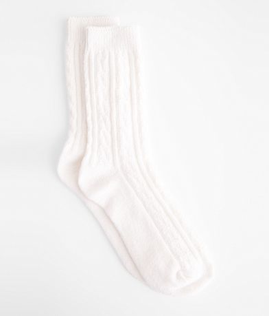 Muk Luks BKE Boot Socks front view