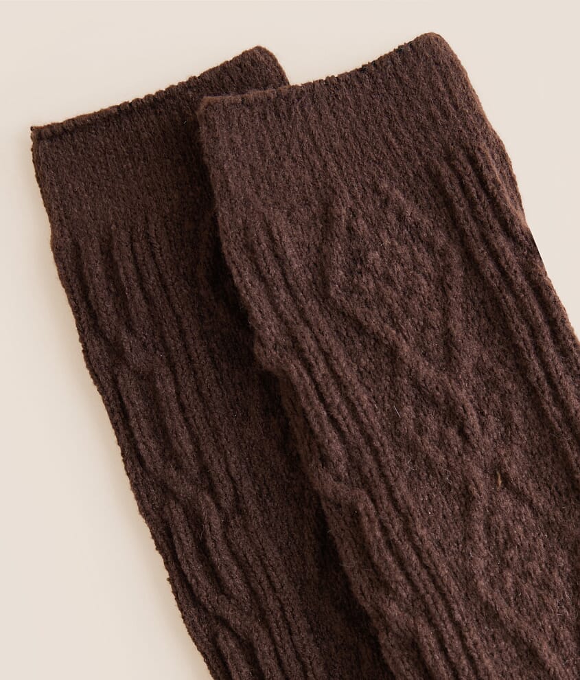 Cable Knit Boot Socks