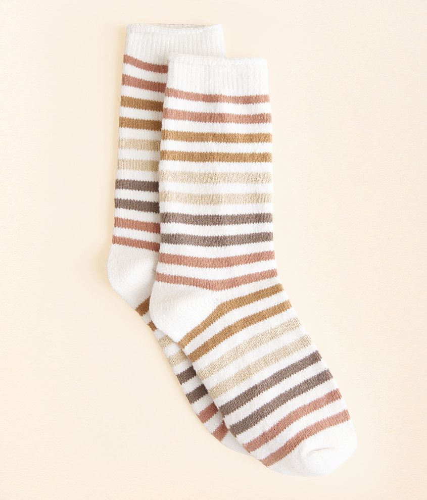 BKE Striped Crew Socks front view