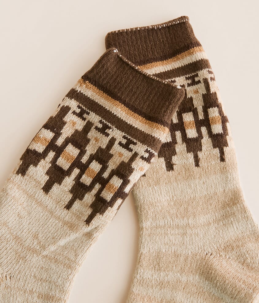 Patterned Plush Socks - thumbnail 2