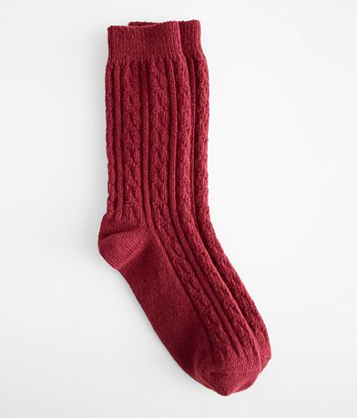 Muk Luks BKE Boot Socks front view