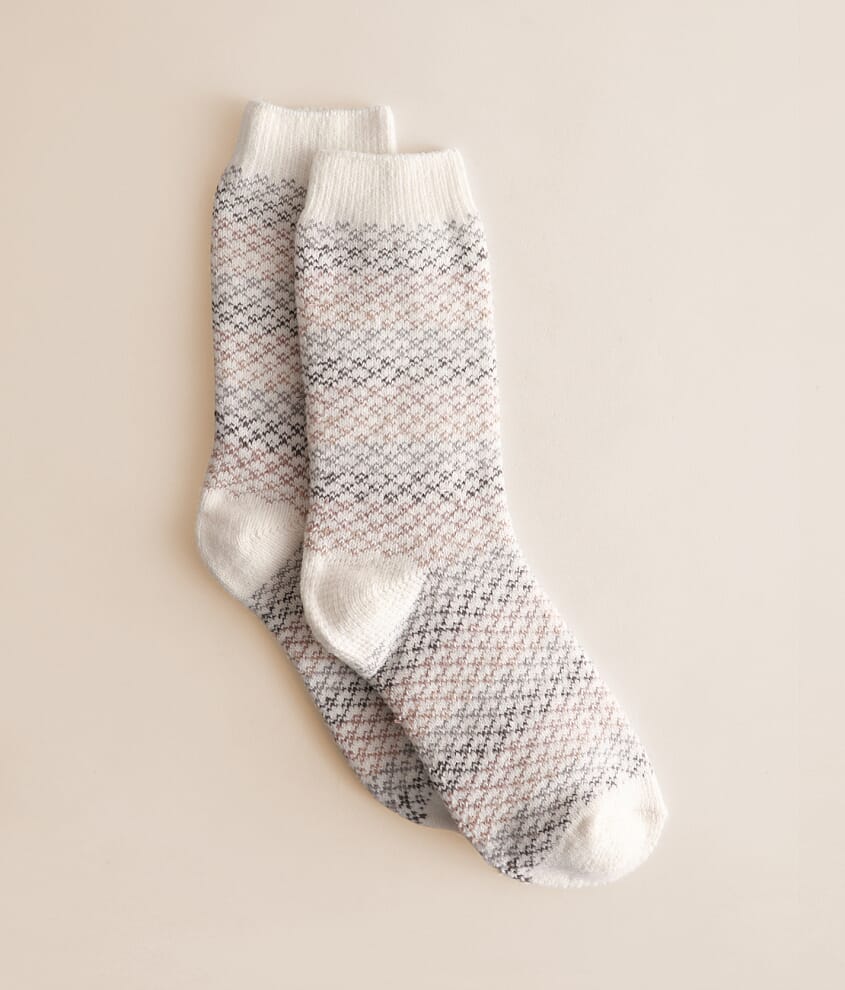 Plush Patterned Socks