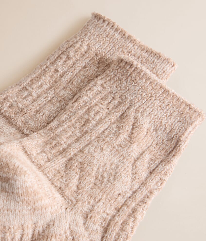 Marled Quarter Socks
