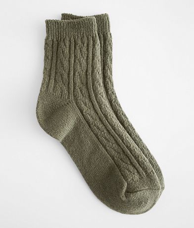 Muk Luks BKE Ankle Socks front view