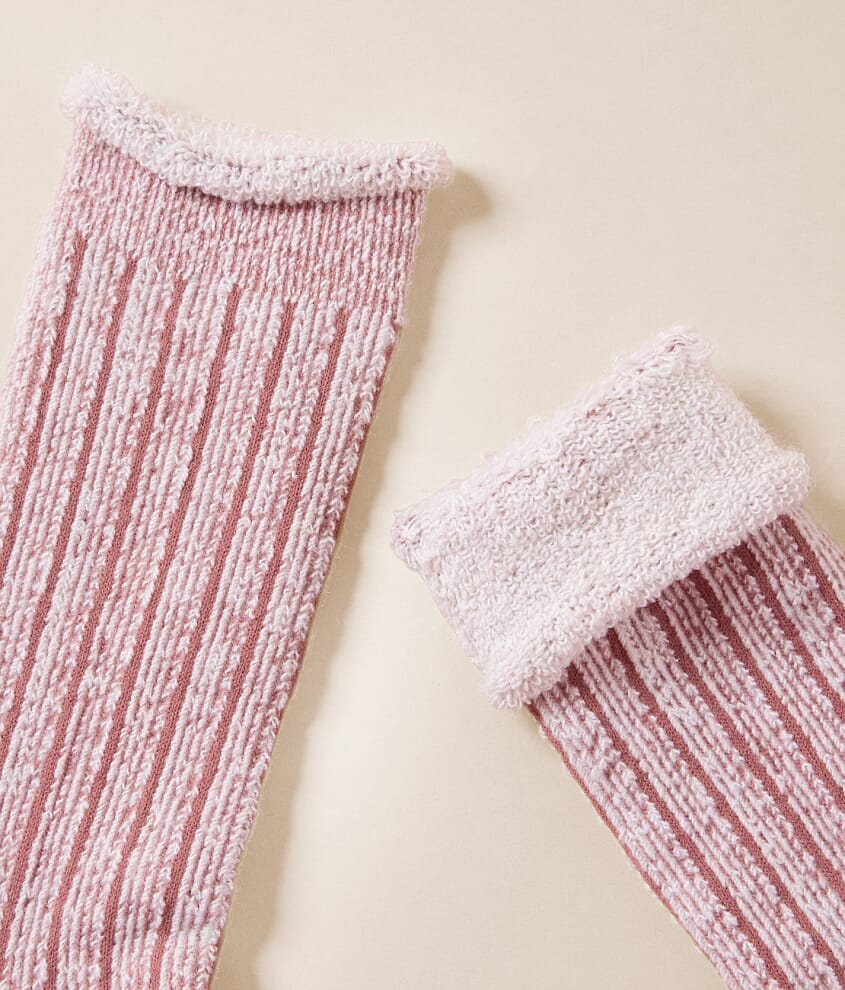 Roll Top French Terry Socks