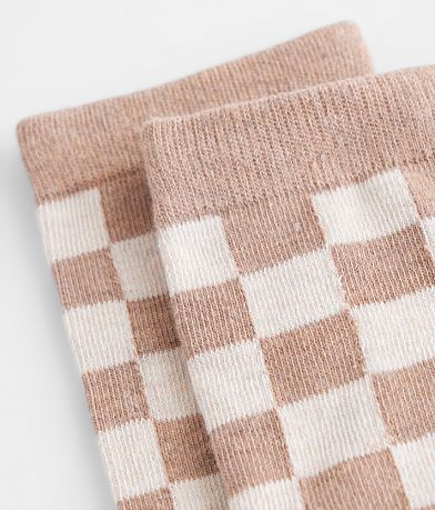 Muk Luks BKE Checkered Socks misc detail 1 view