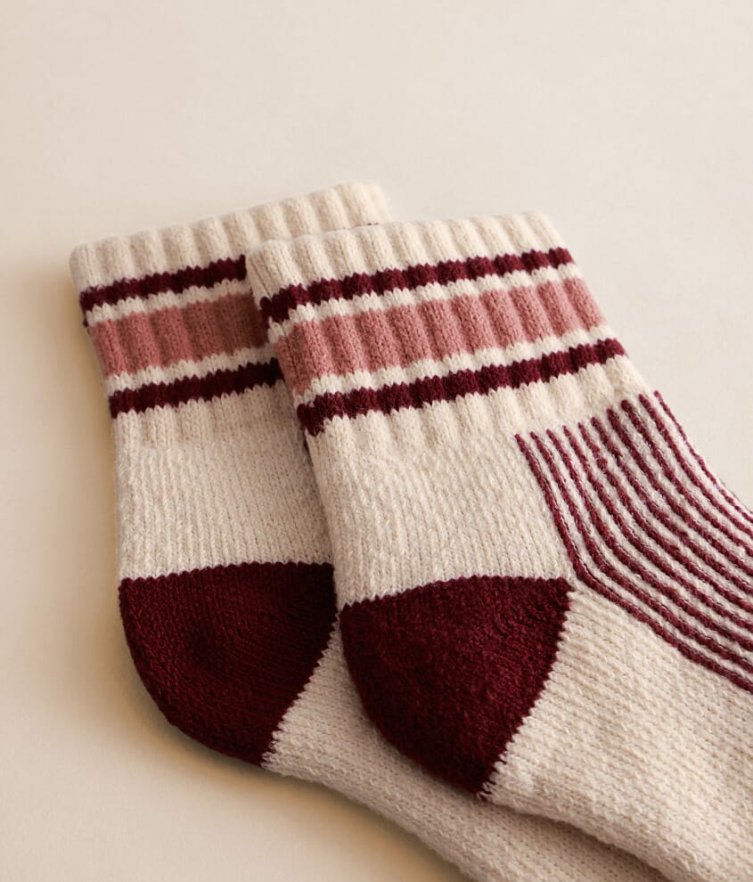 Striped Quarter Socks - thumbnail 2