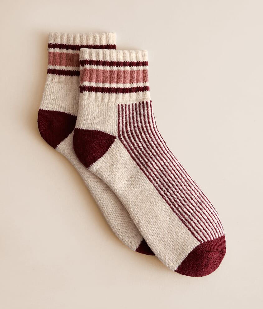 Striped Quarter Socks