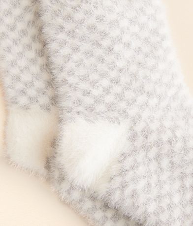 Muk Luks BKE Eyelash Checker Socks MISC_DETAIL_1
