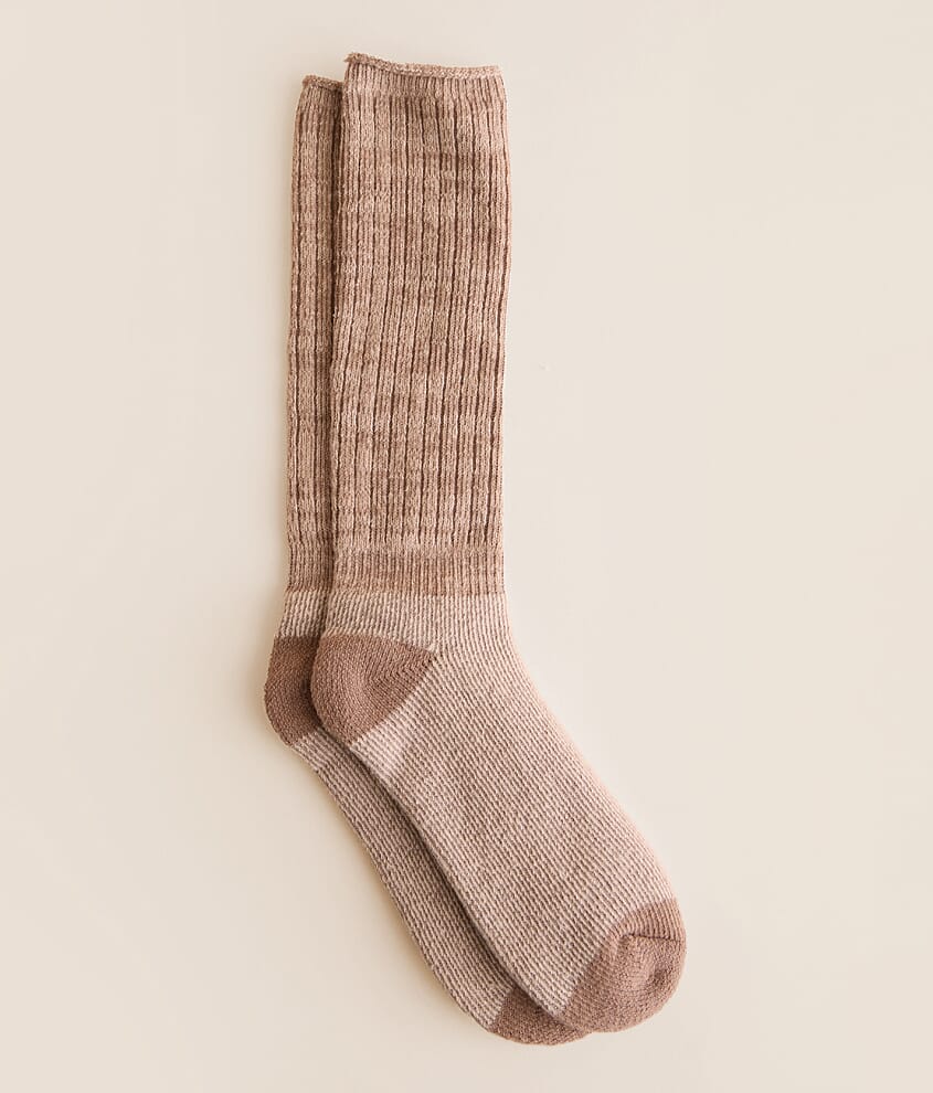 Ribbed Slouchy Socks