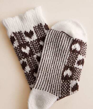 Checkered Heart Socks thumbnail 2