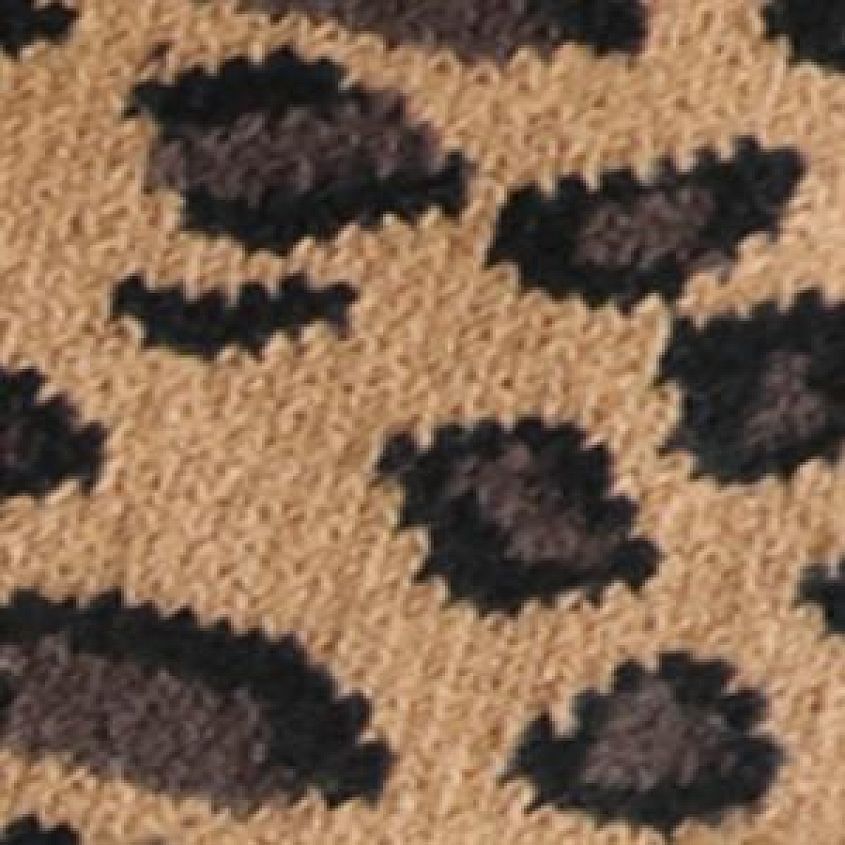 Camel Ivory Leopard