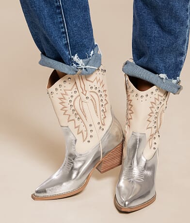 Dolce Vita Aledo Studded Western Ankle Boot misc detail 5 view