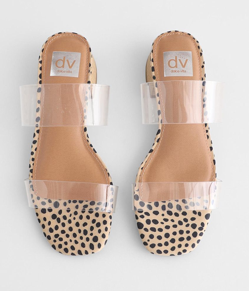 Lucite Heeled Sandal