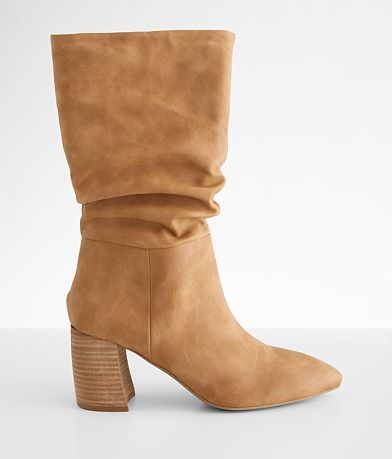 Free People Slouchy Suede Boots - Women's Shoes in Tan