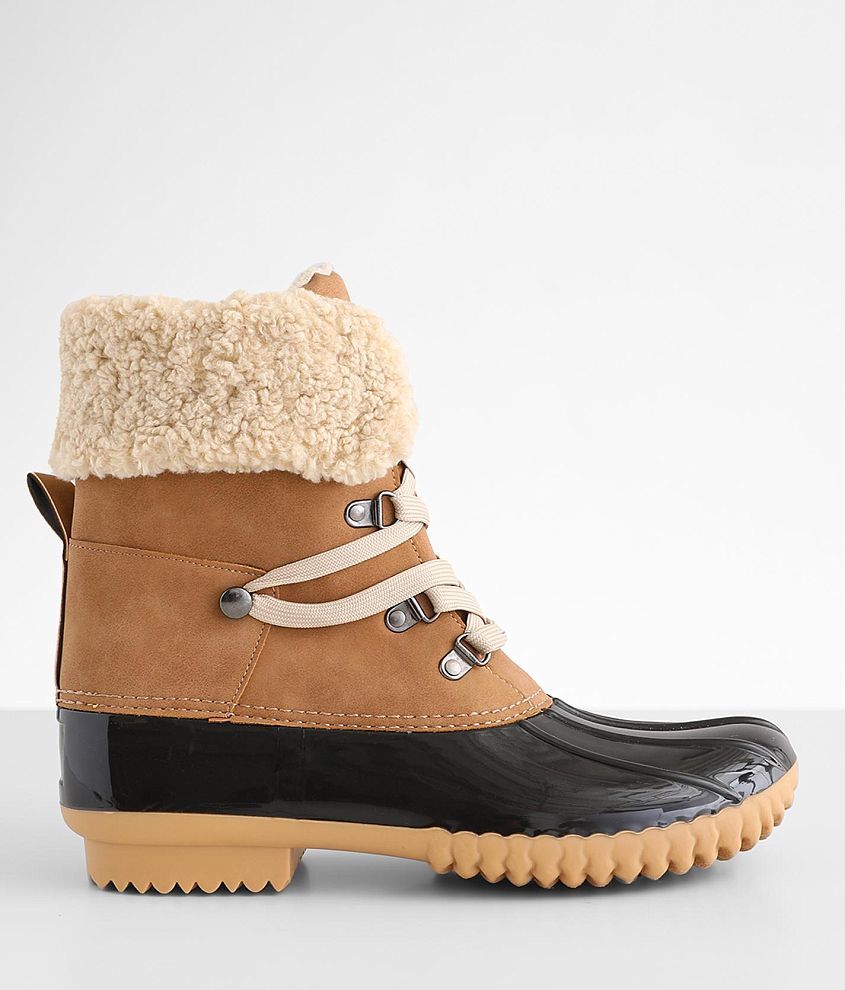 Duck boots hotsell with fur trim