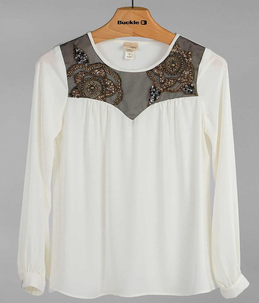 Daytrip Embellished Top front view