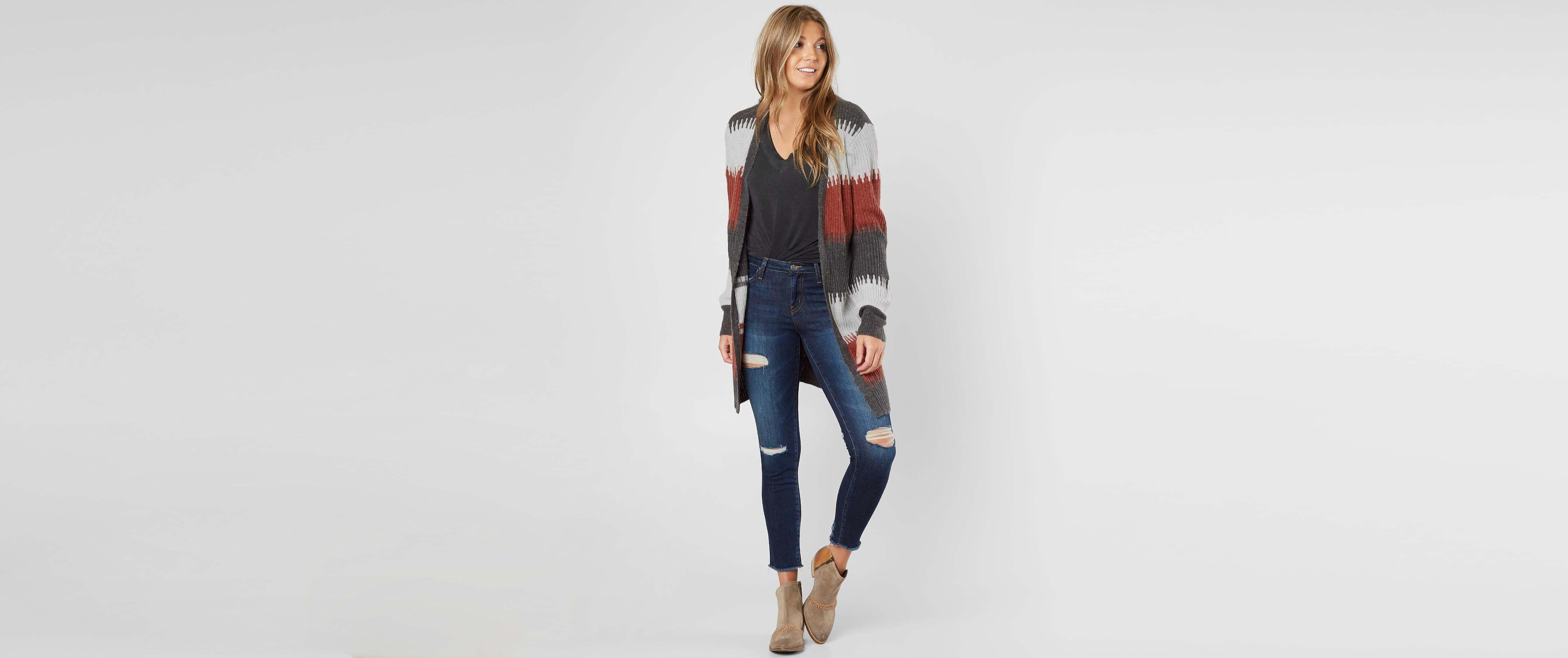 Daytrip Striped Cardigan