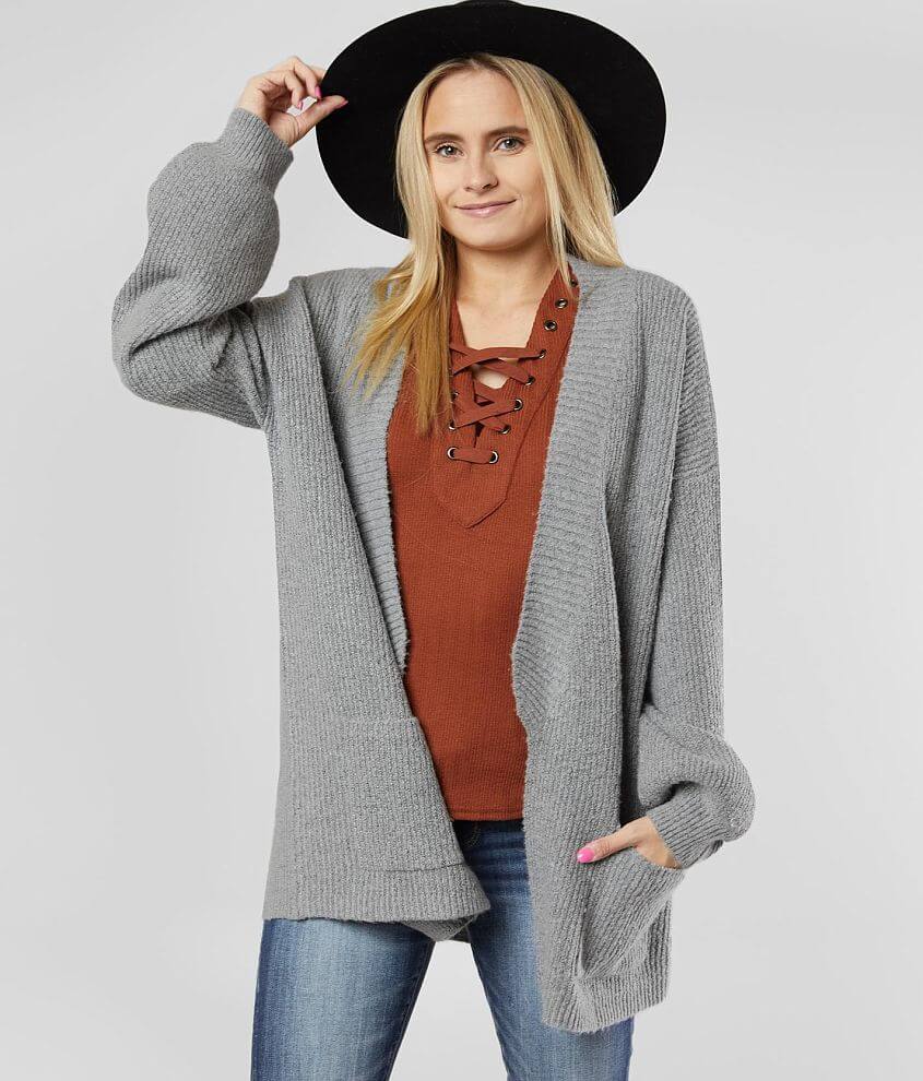 Grey hotsell slouchy cardigan