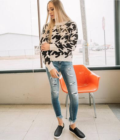 Willow &amp; Root Houndstooth Pullover Sweater MISC_DETAIL_1