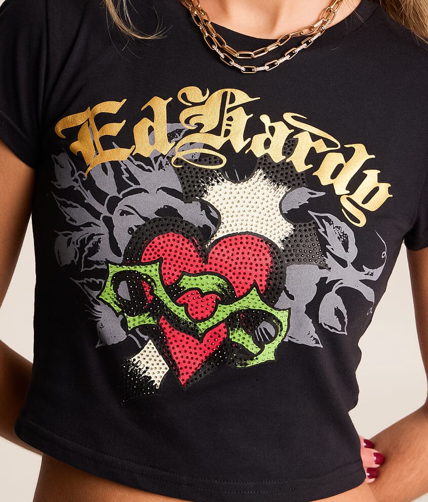 Sacred Heart Cropped T-Shirt