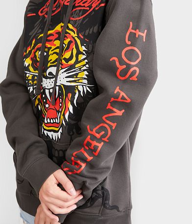 Ed Hardy Retro Tiger Hooded Sweatshirt MISC_DETAIL_2