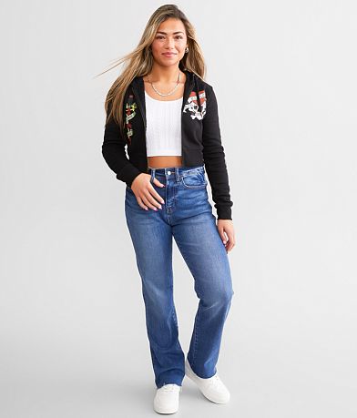 Ed Hardy Y2K Skull Cropped Hoodie MISC_DETAIL_3