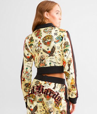 Ed Hardy Y2K Track Jacket BACK