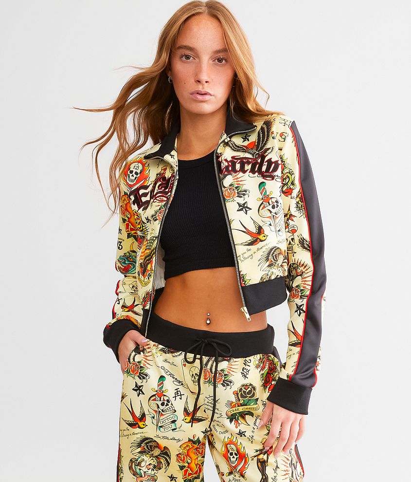 Ed Hardy Y2K Track Jacket front view
