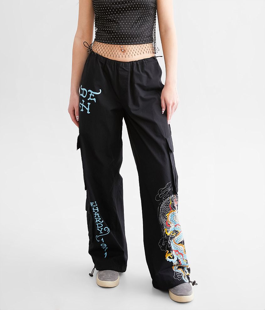 Ed Hardy Dragon Poplin Cargo Pant