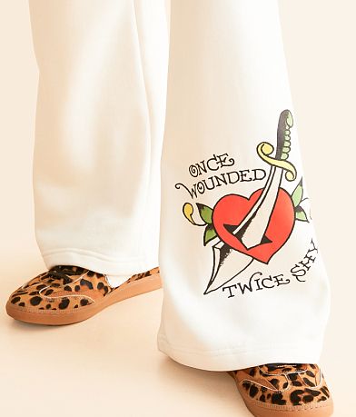 Ed Hardy Dagger Heart Sweatpant misc detail 1 view