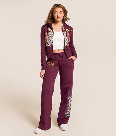 Ed Hardy Skull Y2K Sweatpant front view