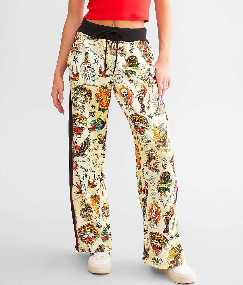 Ed Hardy Y2K Track Pant - Women's Pants in Multi