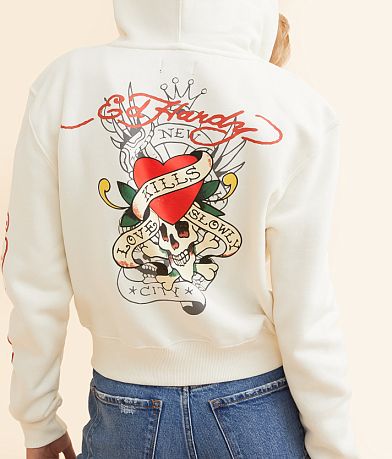 Ed Hardy Cropped Hoodie MISC_DETAIL_1